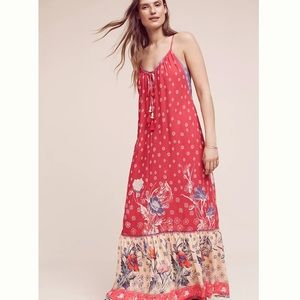 Anthropologie Maeve Juniper Maxi Dress